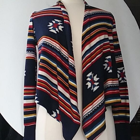 Source Unknown Sweaters - Aztec Native Sweater Jacket Cardigan
